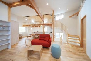 26坪変形地を上手に活かした楽しい住まい